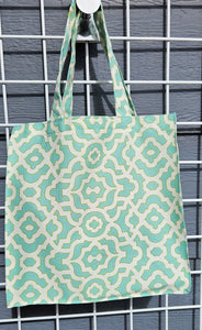 Utili-Tote - Turquoise/Gold Geometric