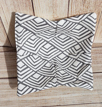 Load image into Gallery viewer, Bowl Cozies - Grey and White Geometric